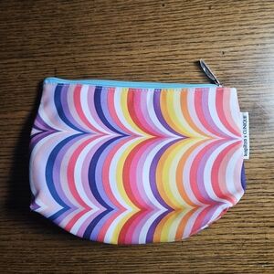 Colorful Wave Pattern Pouch